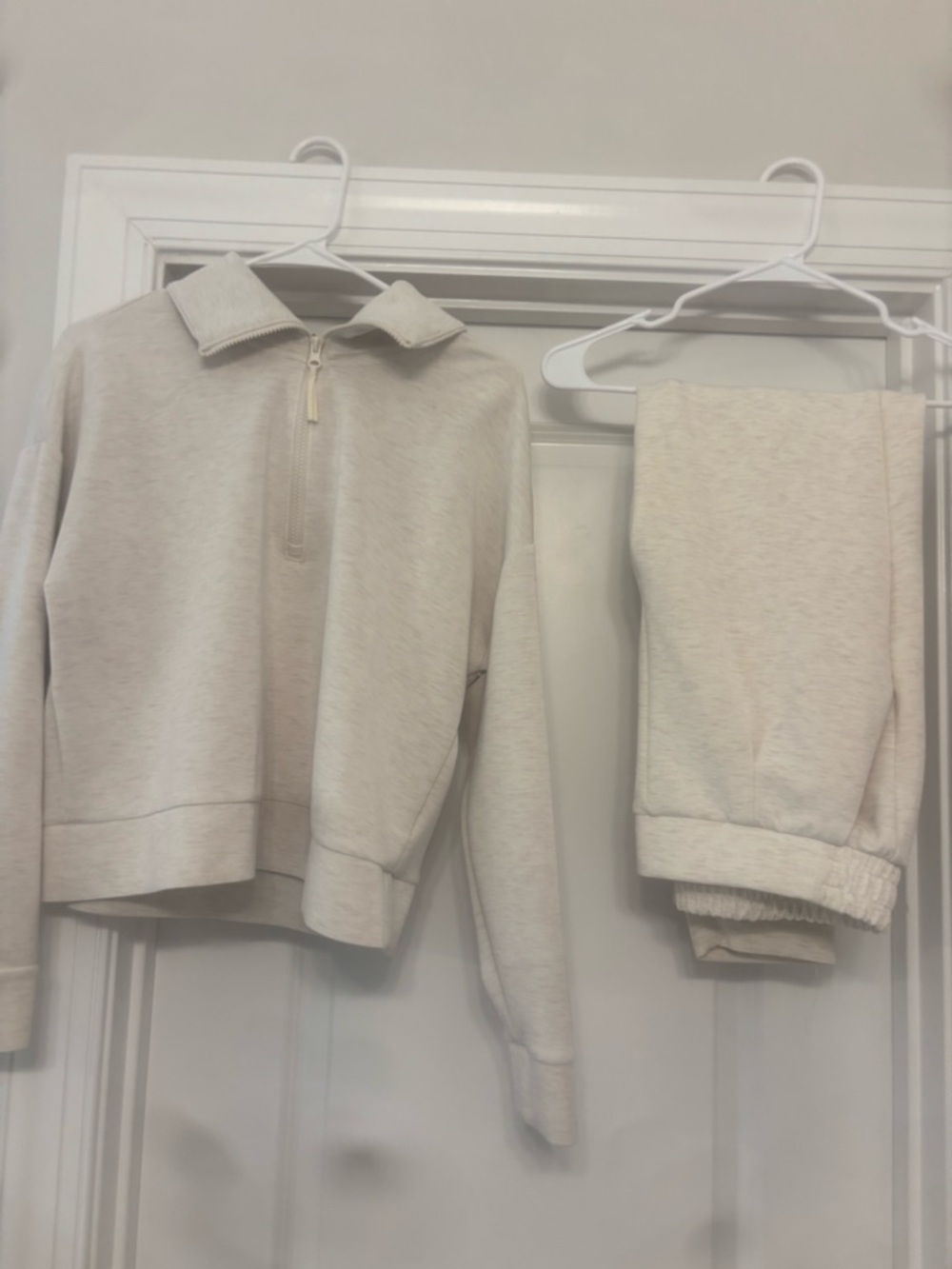 Avia Pale Pink Athletic Zip Jacket and joggers set-Medium